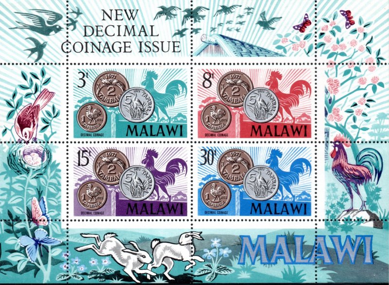 Malawi - 1971 Decimal Coinage MS MNH** SG MS374