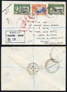 Gilbert and Ellice 1963 Registered cover