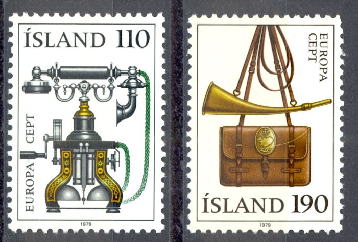Iceland Sc# 515-516 MNH 1979 Europa