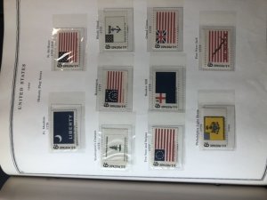 Scott’s Minuteman Album For U.S. Stamps & Some  President Stamps