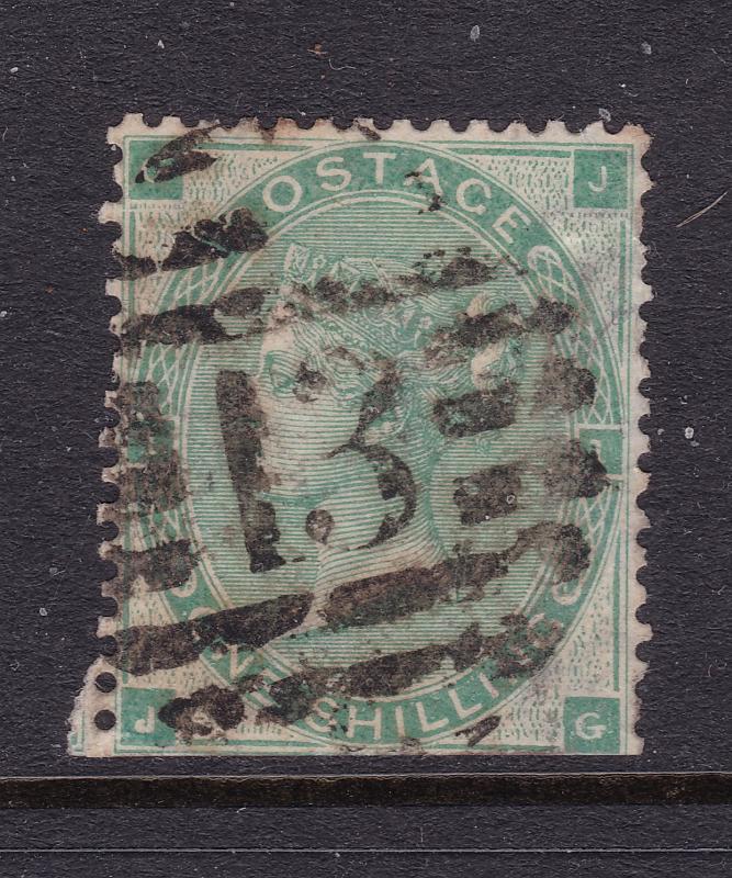 Great Britain a QV 1/- green