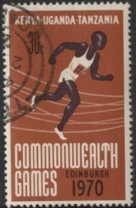 Kenya (KUT) 217 (used) 30c Commonwealth Games: runner (1970)