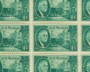 930 Roosevelt 1Cent Mint Sheet