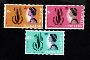 Pitcairn Islands # 88-90 Mint!