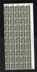 30p MACHIN UNMOUNTED MINT BLOCK OF 50x POST OFFICE TRAINING STAMPS