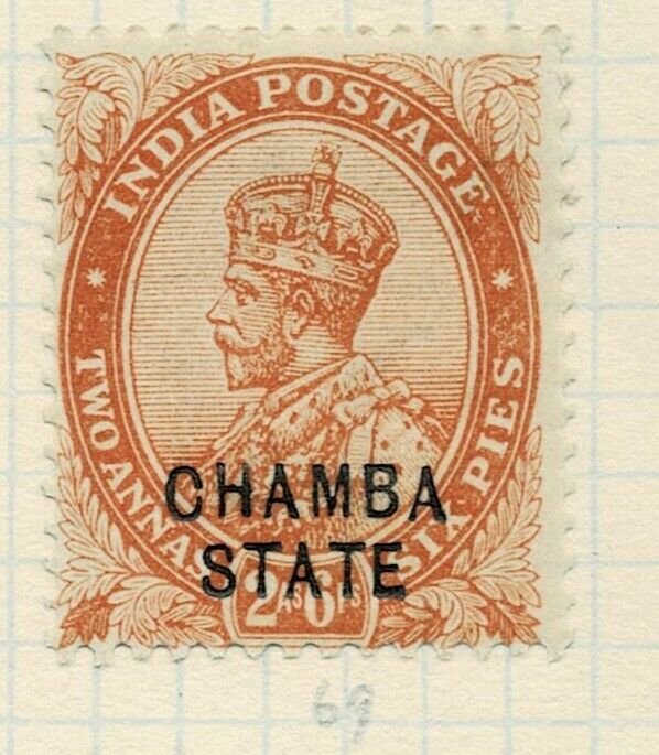 india chamba states- sg 60 -  lmm 