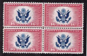 CE2 Mint,OG,NH... Centerline Block of 4... SCV $3.60