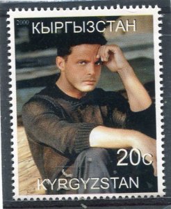 Kyrgyzstan 2000 LUIS MIGUEL Mexican Singer 1 value Perforated Mint(NH)