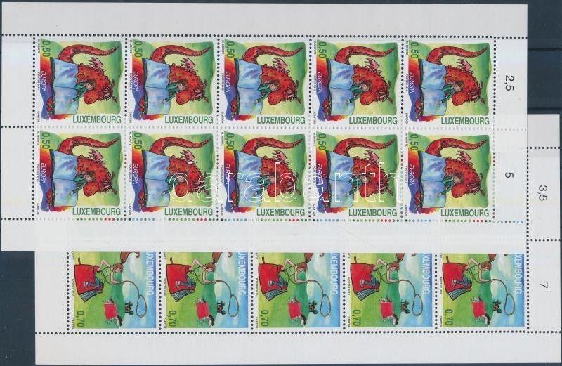 Luxemburg stamp Europa CEPT childrens books minisheet set MNH 2010 WS165088
