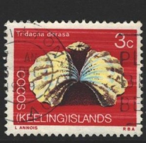 Cocos Keeling Islands Sc#10 Used