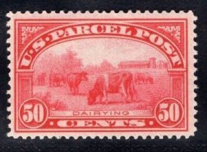 MOMEN: US STAMPS #Q10 50c PARCEL POST MINT OG H VF $210 LOT #84289-10