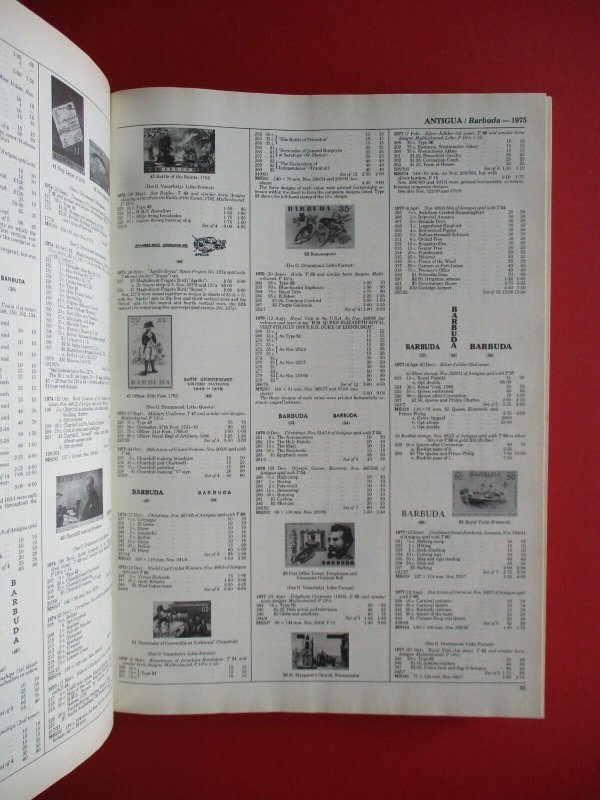 Stanley Gibbons British Commonwealth Stamp Catalogue Volumes 1 & 2 1995 Edition 