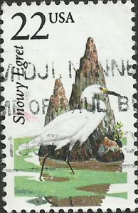 # 2321 USED SNOWY EGRET