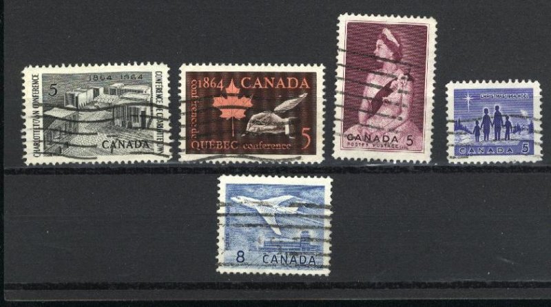 Can #431-33,435-36   u   VF 1964 PD