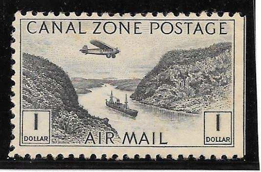 Canal Zone Scott #C14 Mint $1 Plane/Canal 2016 CV $9.00