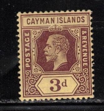 CAYMAN ISLANDS Scott # 45 MH - KGV Definitive