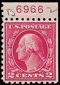 US #425 PLATE NUMBER SINGLE, VF/XF mint hinged with plate number, from bookle...