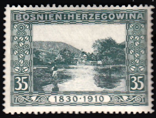 Bosnia and Herzegovina Scott 55 Unused hinged.