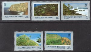 PITCAIRN ISLANDS SCOTT 198-202