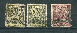 Turkey  1880-4 Sc 59 /61 Used  3948