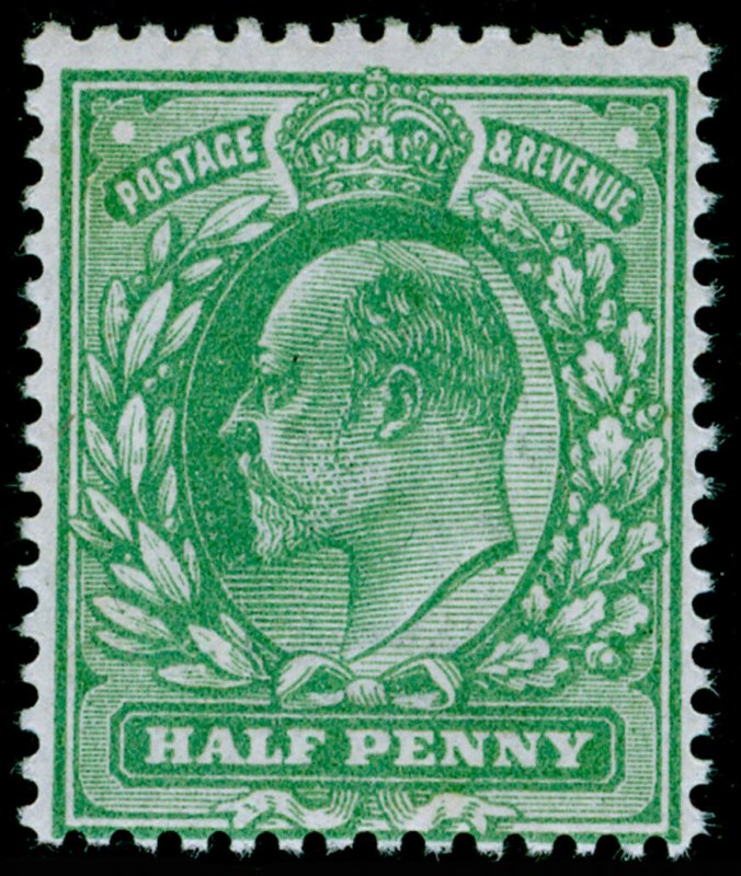 SG270 SPEC M3(5), ½d pale bluish green, NH MINT. Cat £80.