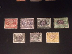 16 US  Internal Revenue Documentary & Stock Transfer Tax Stamps XF Collection