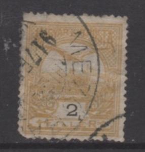 Hungary  Scott#  85  Perf 15   used   singles