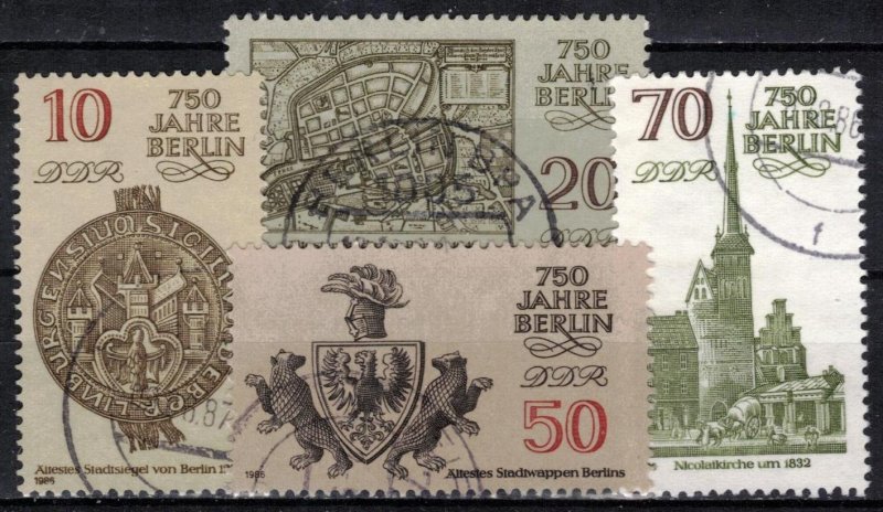 Germany - DDR - Scott 2546-2549