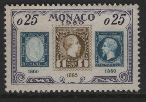 MONACO 461 MNH STAMPS OF MONACO ISSUE 1960