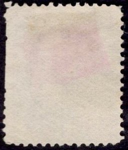 US Stamp #145 1c Ultramarine Franklin USED SCV $20