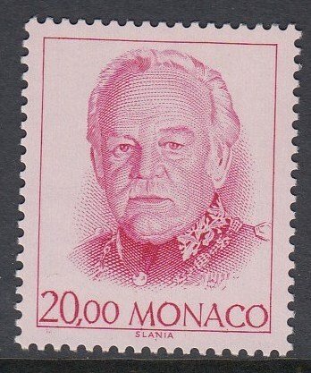 Monaco 1673A Prince Rainier III mnh