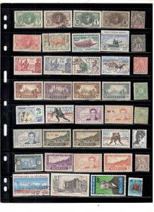 SENEGAL COLLECTION ON STOCK SHEET MINT/USED