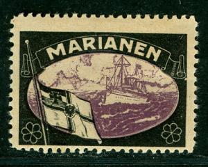 German Colonies- MARIANA ISLANDS 1919 Kaiser's YACHT - mo...