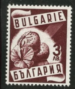 BULGARIA Scott 329 MH* 1938 strawberry stamp CV$1.25