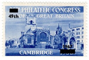 (I.B) Cinderella : 49th Philatelic Congress (Cambridge 1967) Market Square