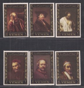 YEMEN KINGDOM SC# 278-83  MICHEL   FVF/MOG