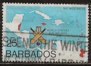 Barbados |||  Scott # 438 - Used