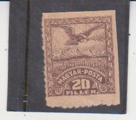 Hungary Romania Debreczen Scott # 3n8 Perforated Proof MNH 20 Fil.in Brown.