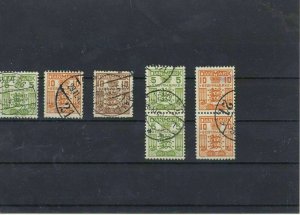 Denmark 1926-34 Special Fee Stamps Ref: R5581