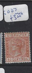 GIBRALTAR (P0504B)  QV  40C  SG 27  MOG 