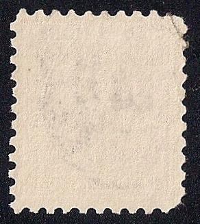 468 6 cent Washington, Red Orange Stamp used F-VF
