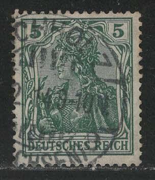 Germany Reich Scott # 82, used, Mi#85I