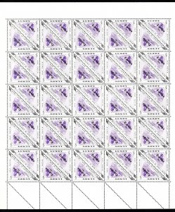 1961 Lundy Islands Europa Overprint On 1954 Millenary Issue Set/8 Sheets MNH