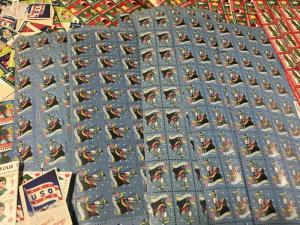 USA Large Christmas Charity Cinderellas Poster Lot (1000s) AC02