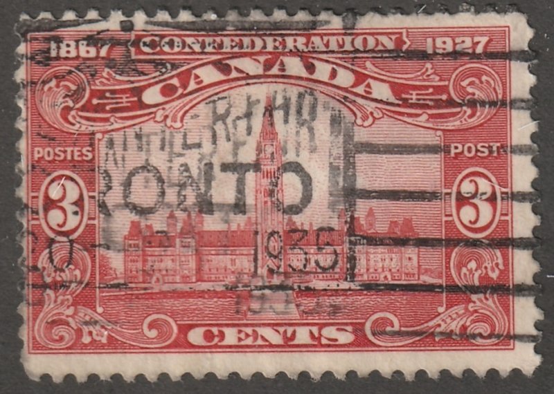 Canada, Scott#143,  used, hinged,  no gum, #QC-143