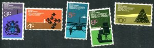 NEW ZEALAND 495-9 set of 5 Mint NH OG