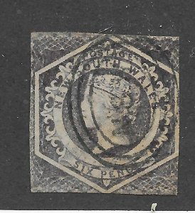 New South Wales #28 Used - Stamp - CAT VALUE $150.00