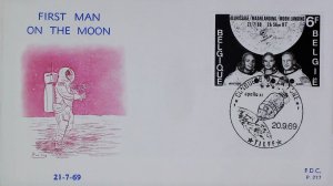 Space Cover First Man of the Moon Armstrong, Collins, Aldrin X863-