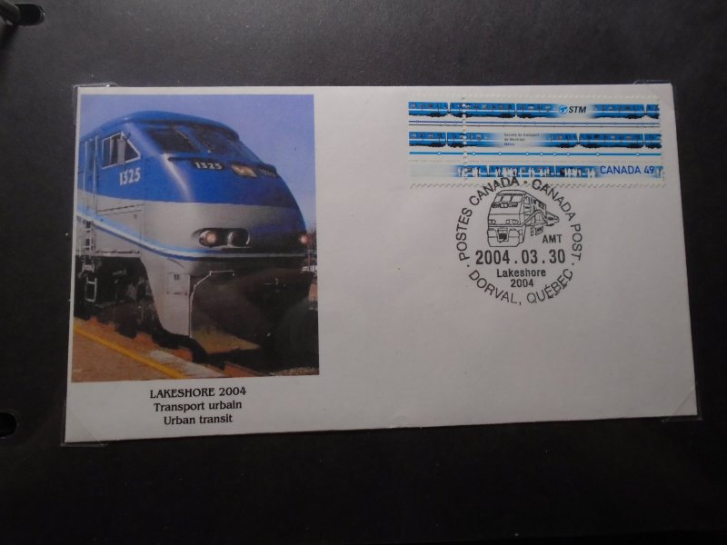 Canada Envelope  Lakeshore    Dorval  2004