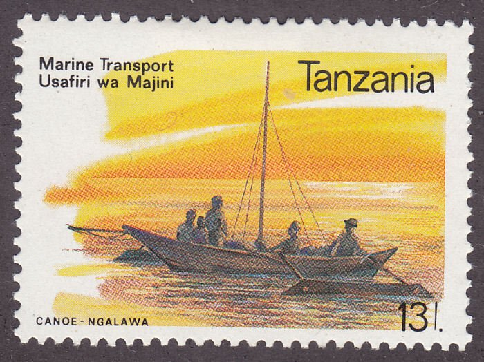 Tanzania 619 Outrigger Canoe 1990